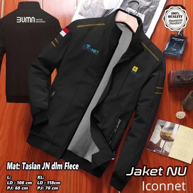 JAKET PLN || JAKET ICONNET | JAKET BUMN | JAKET PLN PRIA WANITA