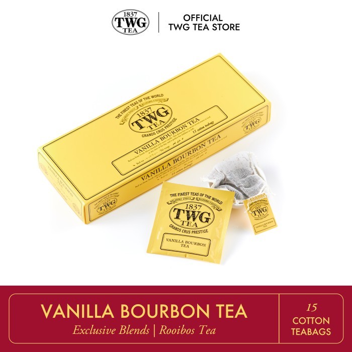

TWG Tea ǀ Vanilla Bourbon Tea, Cotton Teabag