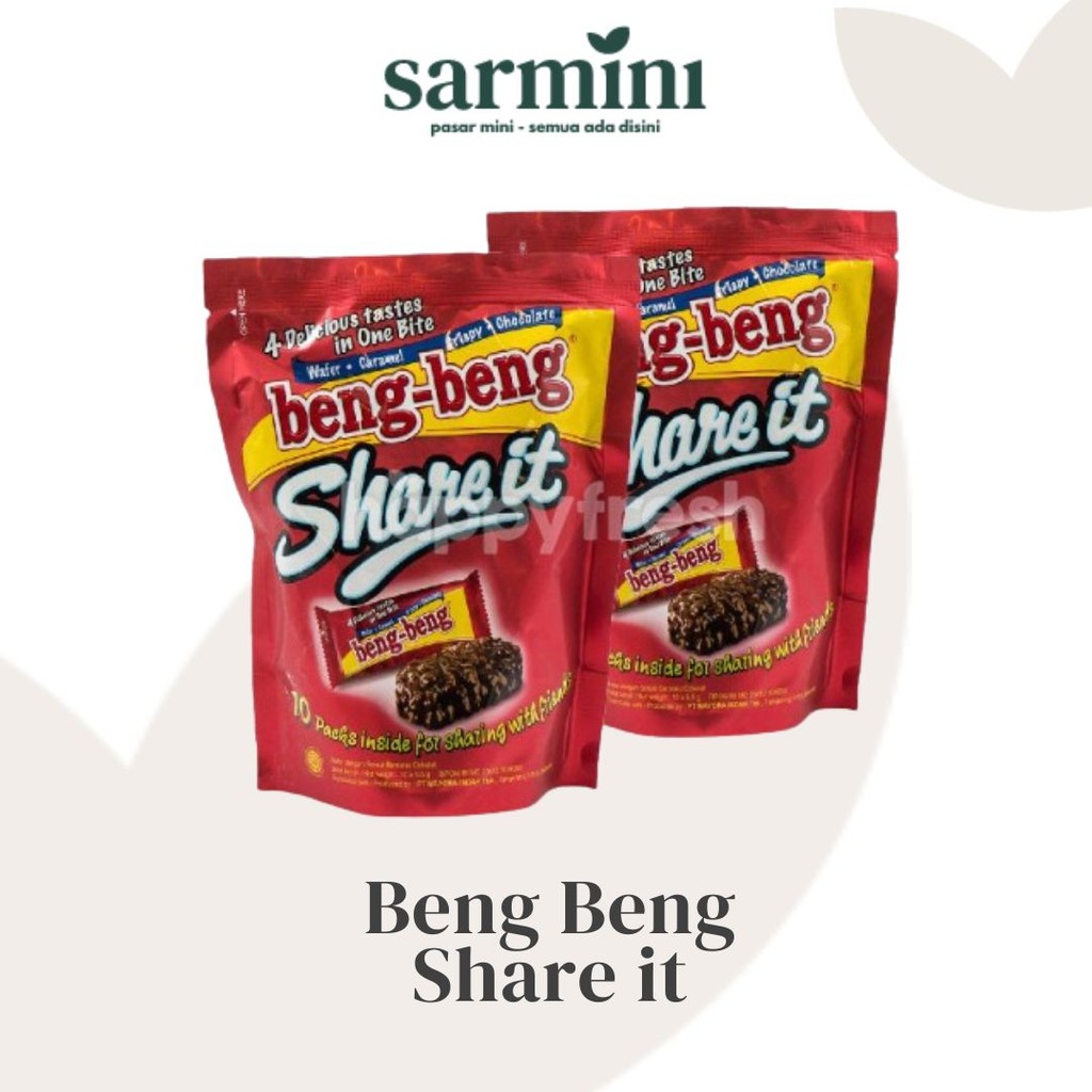 

Beng Beng Share IT Pouch 95 gr Isi 10 pcs Wafer Caramel