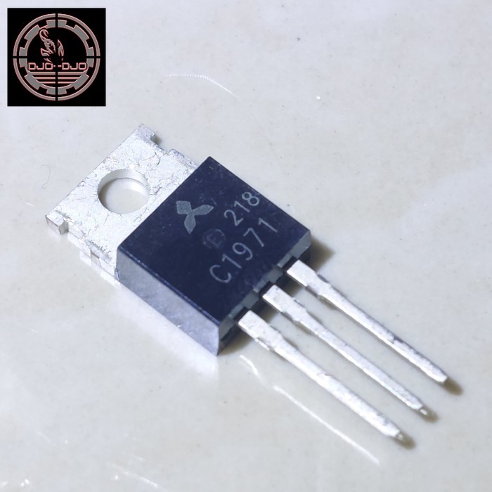C1971 Ekonomis To-220 2SC1971 2SC 1971 Mitsubishi RF Power Transistor Silicon NPN Amplifier VHF