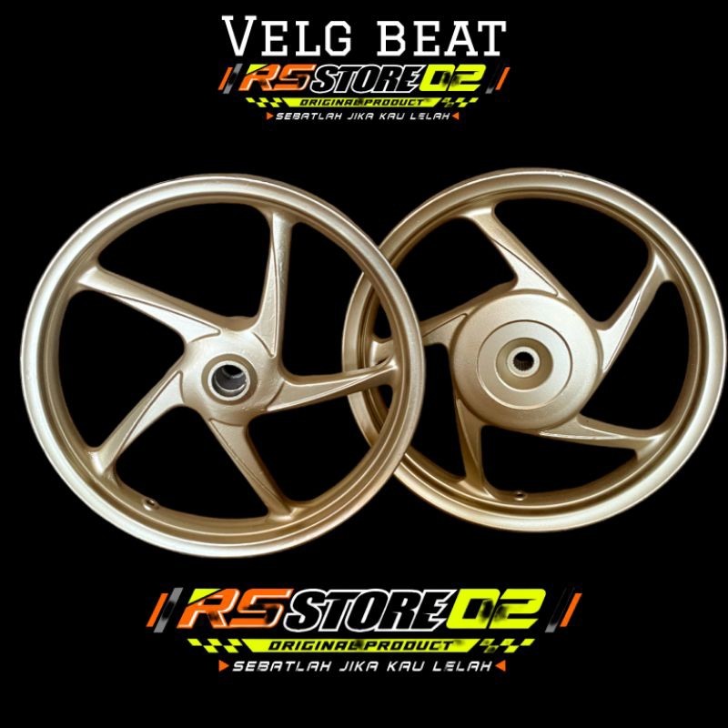 Velg Depan Belakang Honda Beat pnp Scoopy Original AHM