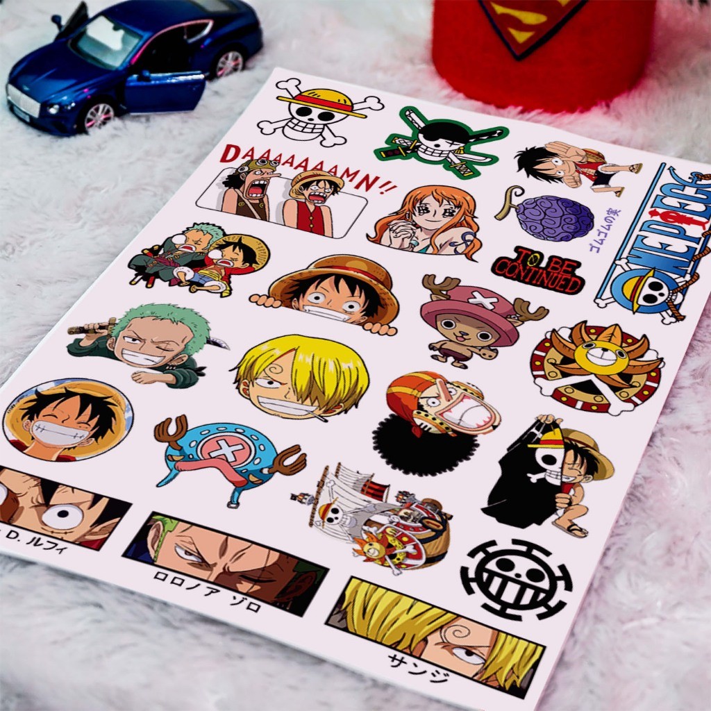 JDM Project - Sticker Motor One Piece, One Piece, Sticker One Piece, Stiker One Piece, Stiker Motor 
