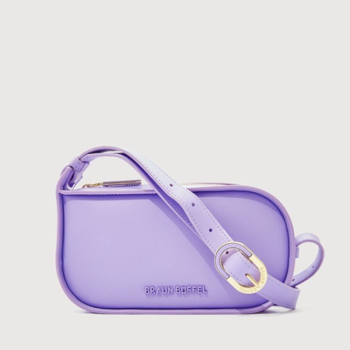 TAS WANITA BRAUN BUFFEL PAN SMALL CROSSBODY BAG