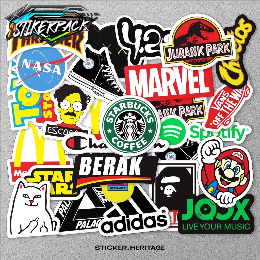 

Stiker Aesthetic LAPTOP Pack Series | STIKER TUMBLER HP | STIKER LAPTOP