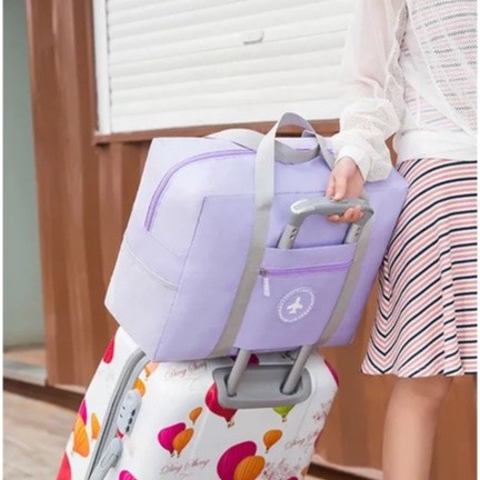 TAS TRAVEL BESAR LIPAT ANTI AIR / TRAVEL BAG / TAS HAND CARRY