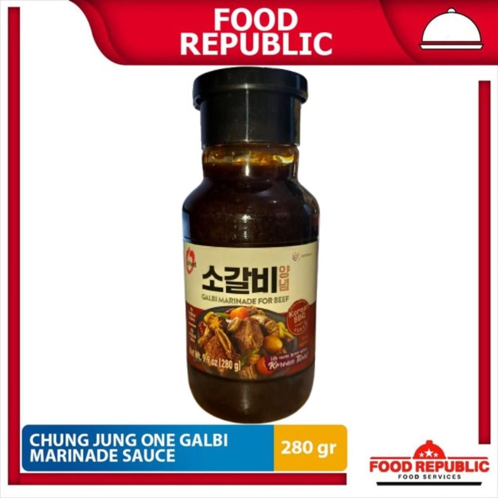 

Chung Jung One Beef Galbi Sauce Marinade 280 Gr Saus Marinasi Ribs Bbq