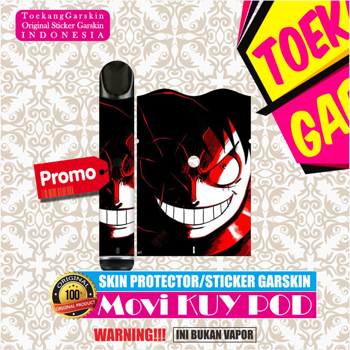 GARSKIN SKIN ORIGINAL STICKER MOVI KUY MOTIF PREMIUM ONE PIECE KEPALA4