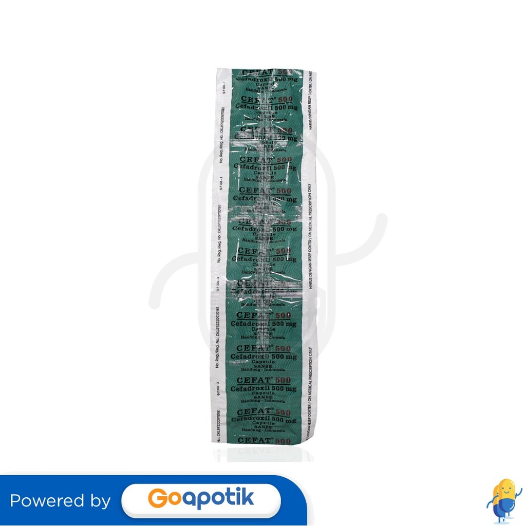 Cefat 500 Mg Strip 10 Kapsul