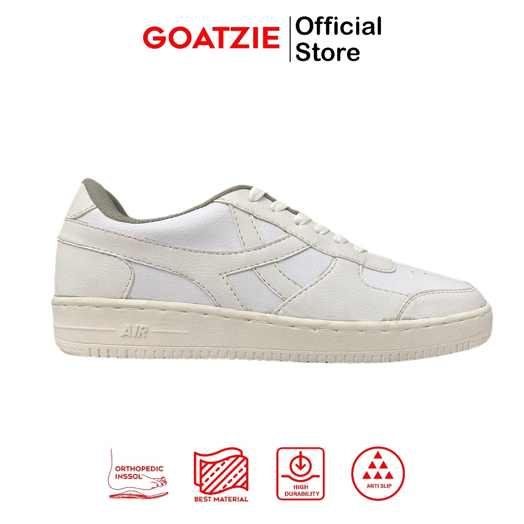 KODE C GOATZIE Aswad Series Putih Sepatu Sneaker unisex 37-44