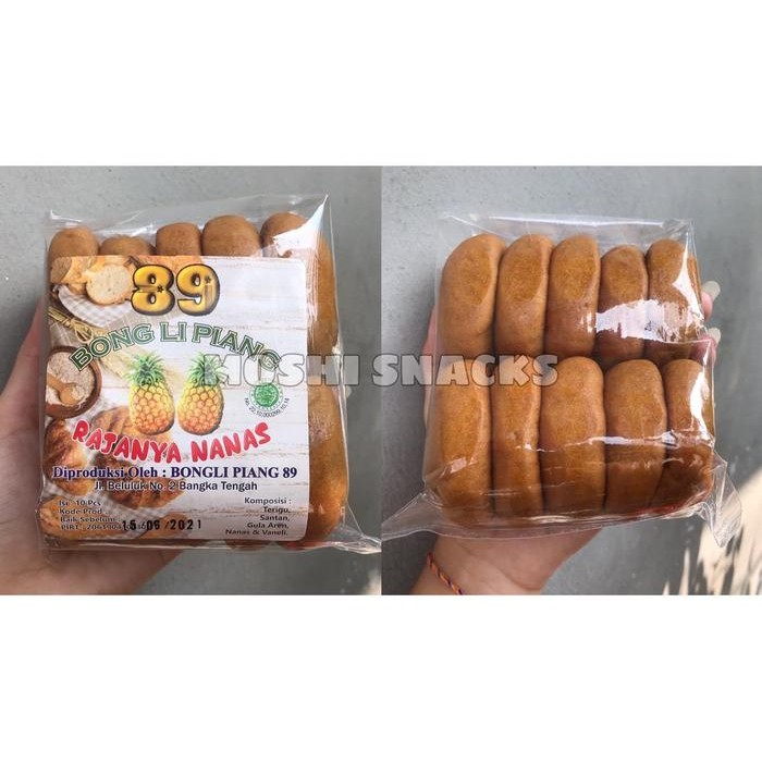 

dijual_Bonglipiang 89 isi 10 Kue Nanas Nenas Asli Bangka