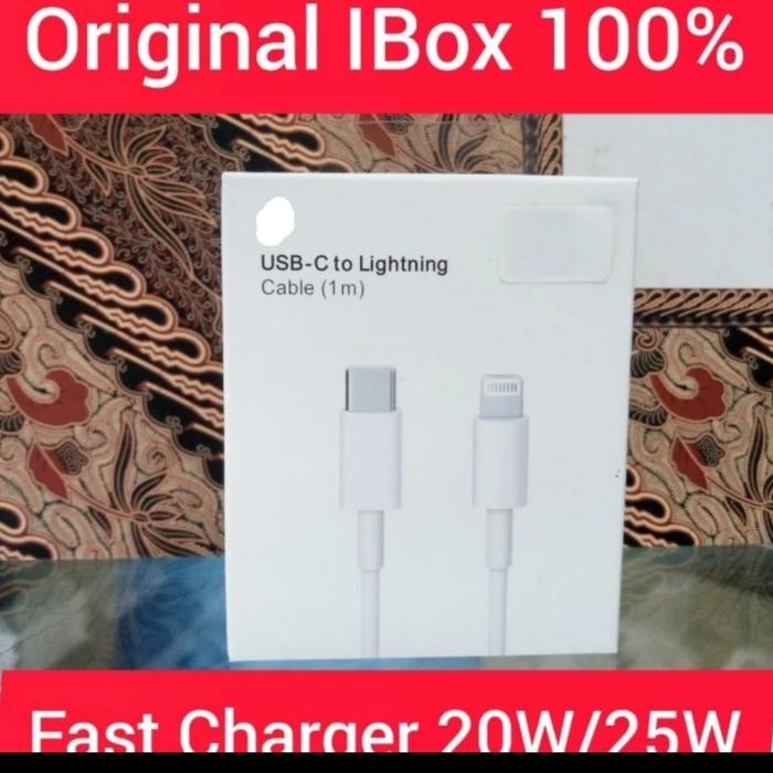 Kabel Cable iPhone 11 Pro 11Pro Max Cable Type-C To Lightning Original - iBox NEW