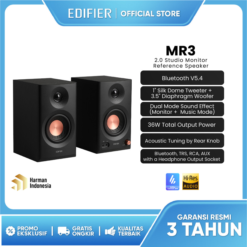 EDIFIER MR3 Powered Studio Monitor Speakers