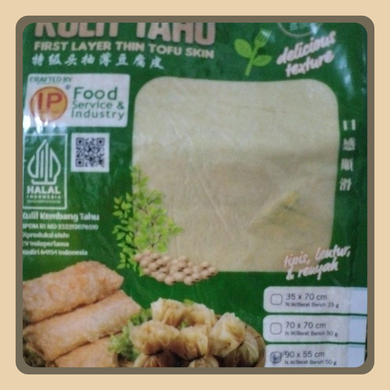 

KULIT KEMBANG TAHU DIM SUM UKURAN 55 X 90 CM (HIJAU)
