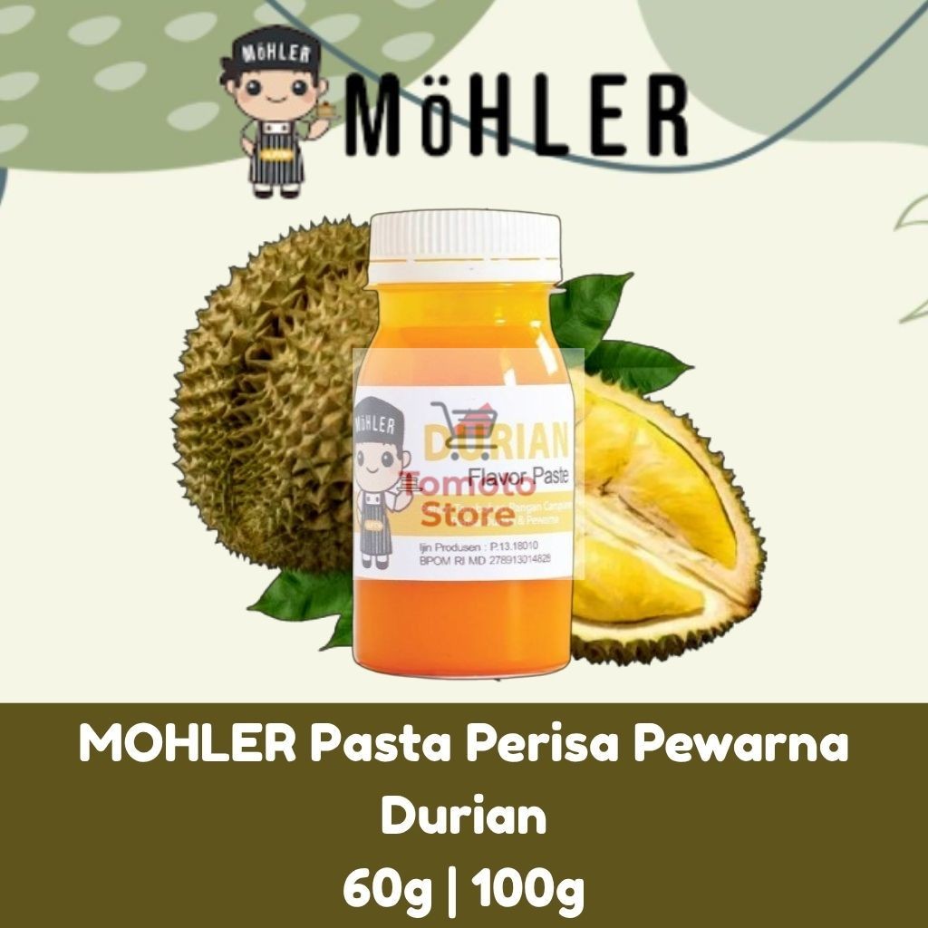 

✨ TOMOTOSTORE ✨ MOHLER Pasta Perisa Pewarna Durian