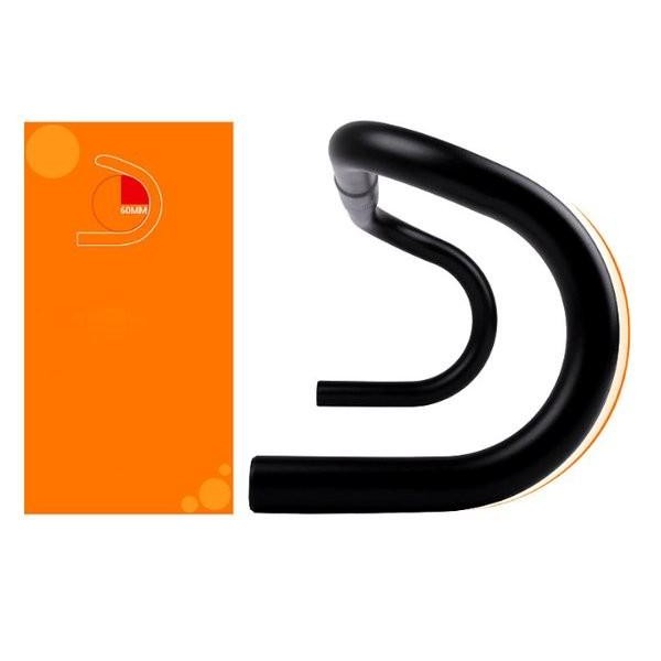 Dropbar ALLOY 25.4 420 MM stang 420MM SEPEDA balap rb LIPAT drop bar - Hitam