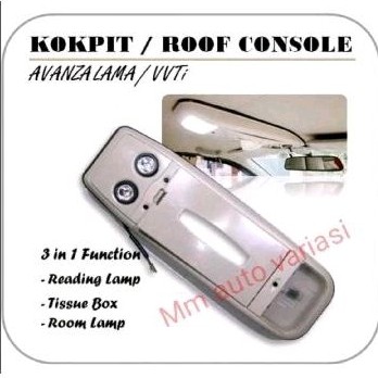 kokpit/Roof Console tempat tisu atas untuk mobil Avanza Vvti/Xenia 2004-2011 Car