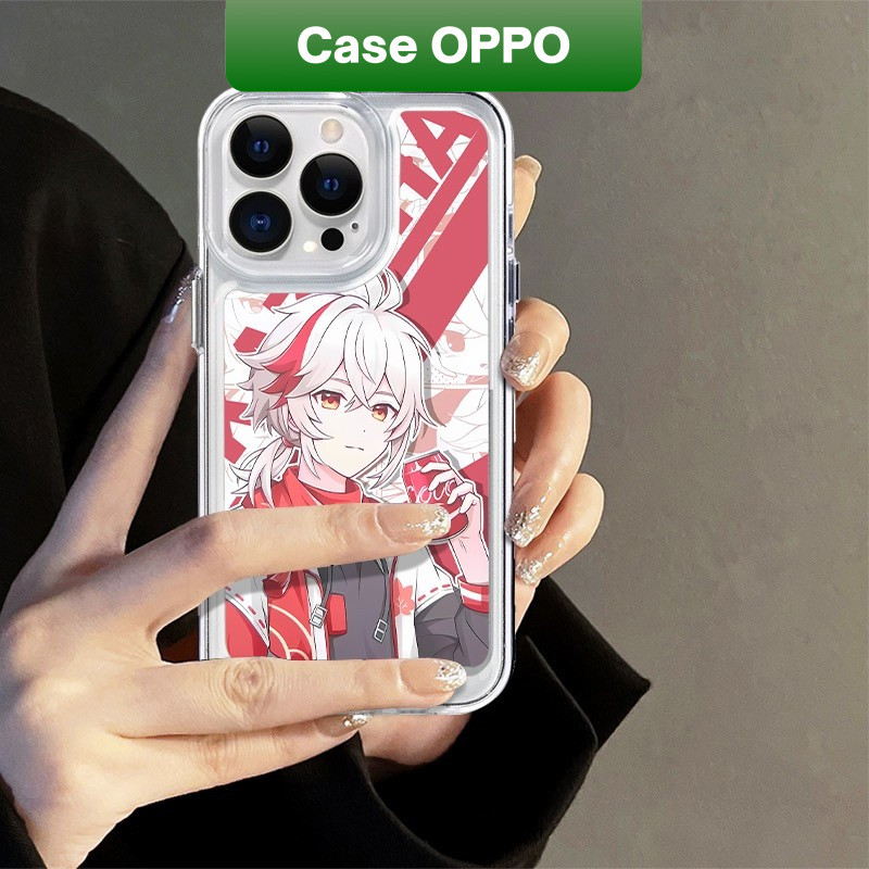 Kazuha Genshin Impact Case Realme OPPO Reno 12 Pro 5G 11F 11 10 A60 C53 C63 C65 Realme 9 10 Pro Plus