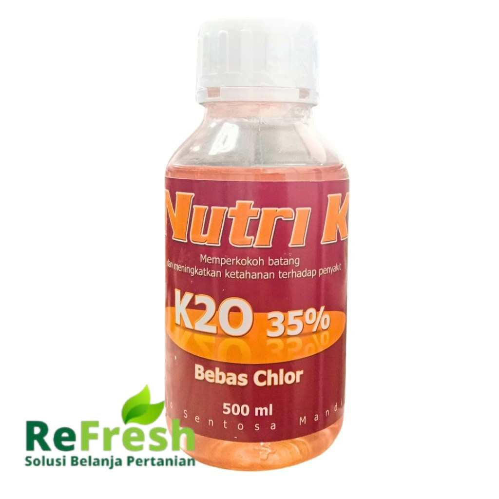 Nutri K Pupuk Cair 500ml K2O 35 Persen Bebas Chlor