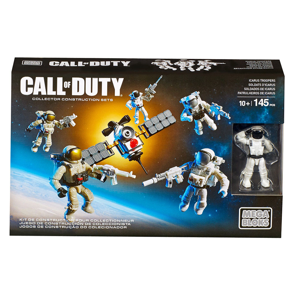 Original Mega Bloks Call of Duty Troop Pack Lcarus Troopers Building Kit Children's Toys Collectible