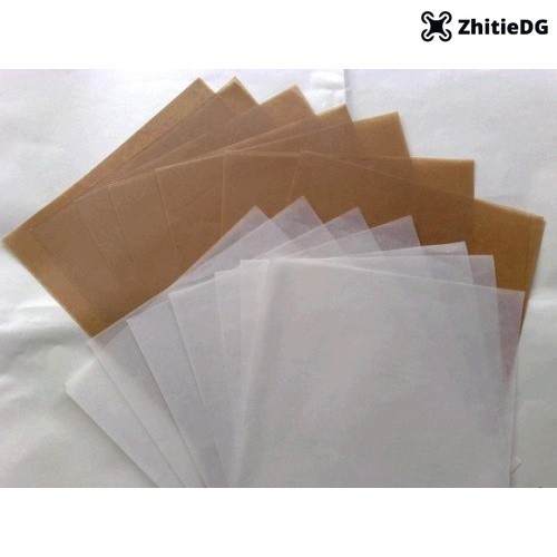 

(20 x 20 CM ) Kertas Roti Putih / Brown Greaseproof Wrapping Paper / Alas Baking Loyang Kue Tatakan Roti Brownies Cookies Muffin