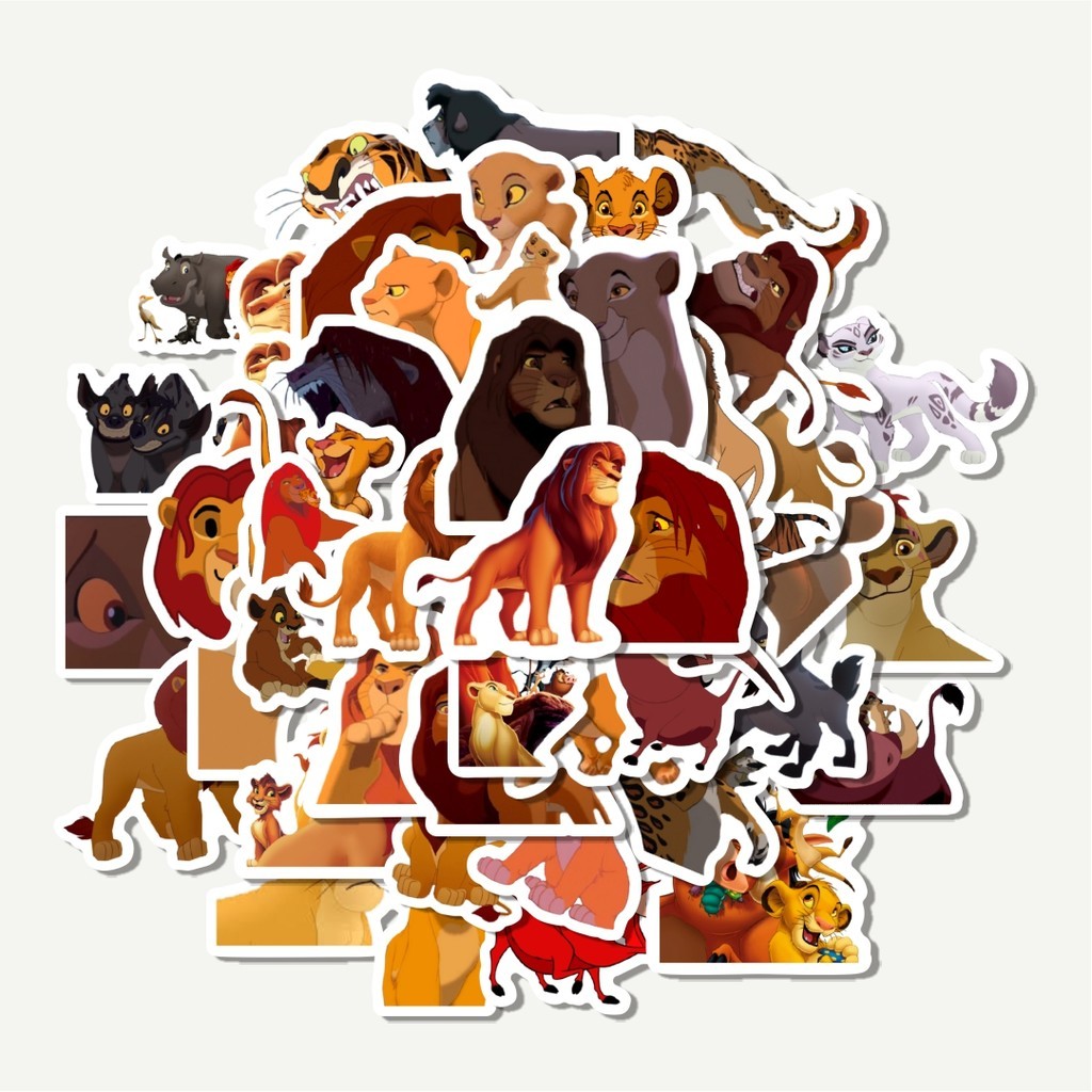 

Sticker Pack Sticker Kartun The Lion King's Sticker | Sticker TUMBLR | Stiker LAPTOP KOPER HELM