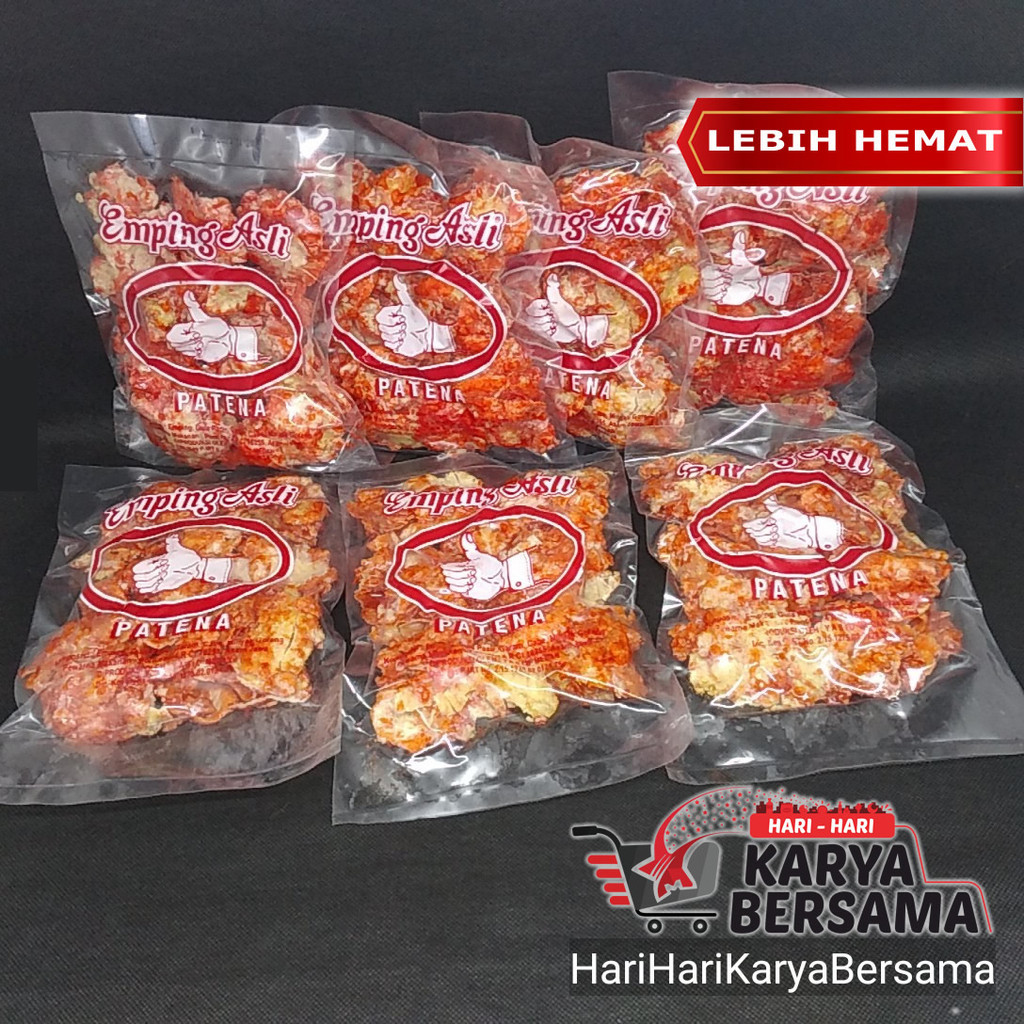 

MAKANAN RINGAN EMPING ASLI PATENA MEDAN PACK 7'S X 100GR