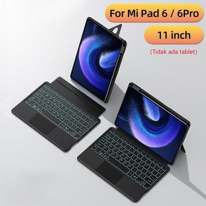 DANYCASE Tablet Magic Keyboard Case For Xiaomi Pad 5 6 Ultra Slim Wireless Keyboard for MiPad Pro 5 