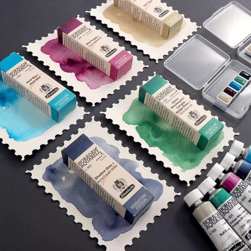 

Germany Schmink 2025 Limited Color Master Watercolor Pigment Mineral Stone Layered Color Artist Painting Art Supplies