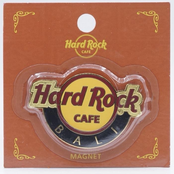 Hard Rock Cafe Bali Indonesia Classic Logo Magnet Original Merchandise Collection Merchandise Koleks