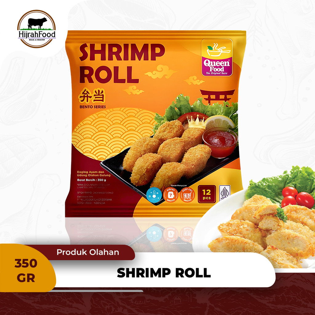 

Queen Food Shrimp Roll | Olahan Udang Gulung Tepung Ala Jepang