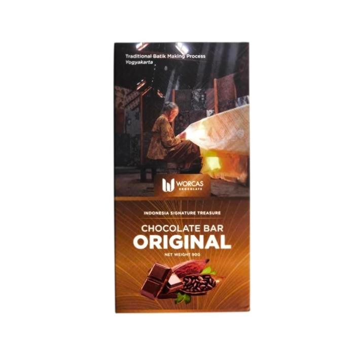 

Worcas chocolate bar original 90gr