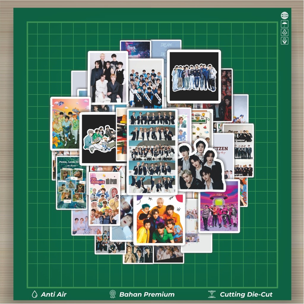 

HOT 50 PCS STIKER Stiker Poster NCT Dream Stiker Fashion Cars Decal Dingin Kartu Album Custom Vinyl Anti Air- Sticker Aesthetic Buku Journal Koper Casing HP Tablet Laptop Helm Motor Botol Minum