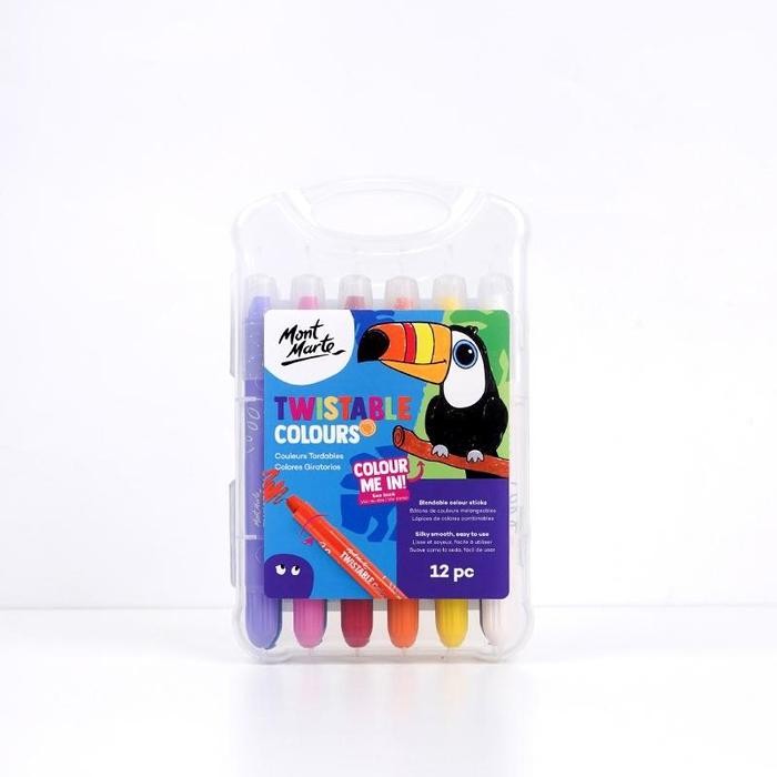 

OHSOME - Mont Marte MMKC0271 Twistable Colours 12 PCS - 12 PCS