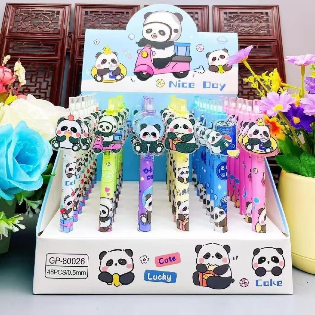 

Pulpen GP Set Karakter Isi 48PCS Bolpoint Atk Alat Tulis Tinta Gel Pen Bolpen Motif Lucu ImutCO