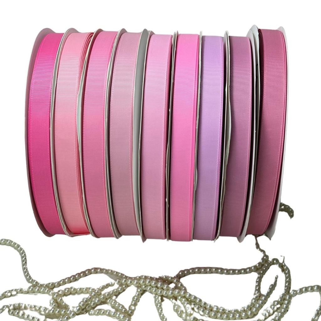 

1 ROL ( 91 METER ) - PITA GROSGRAIN PREMIUM 1.9 CM | SIZE 3/4" | BAGIAN 2