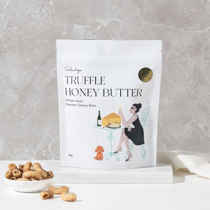 

Terjangkau -[NEW] TRUFFLE HONEY BUTTER Cheese Bites (Small) - healthy snack by Sodachips