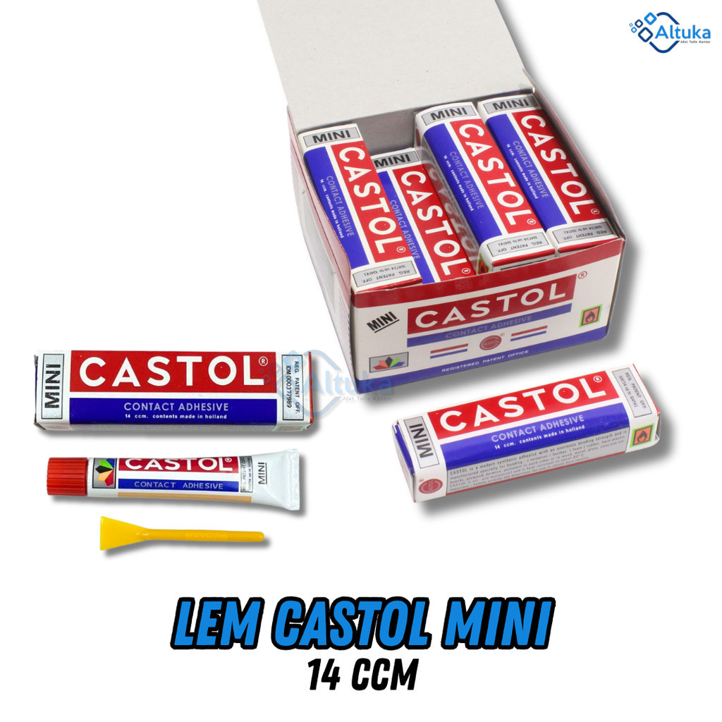 

Lem CASTOL Contact Adhesive 14ccm Tube Mini / Lem Kuning Serbaguna