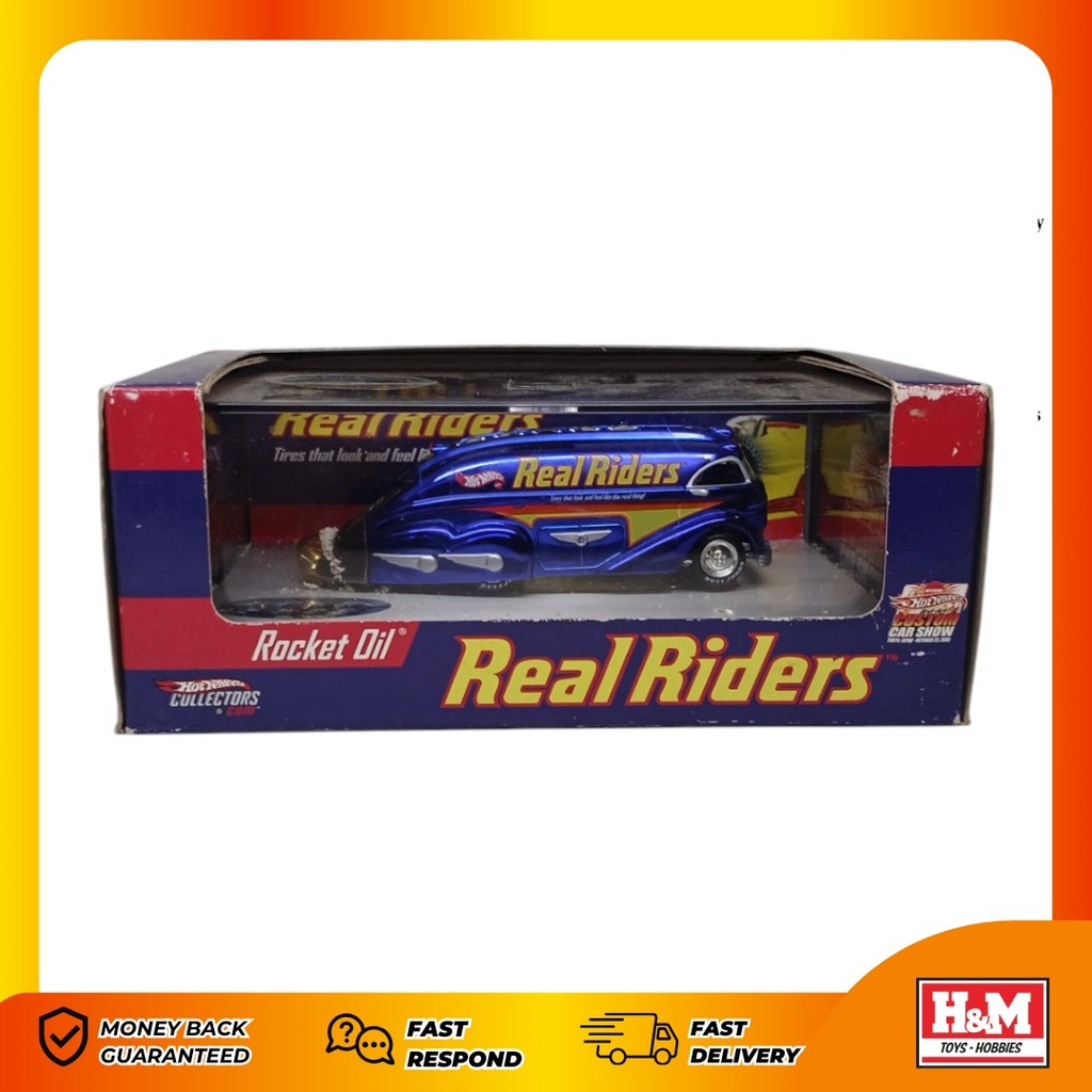 Hot Wheels Real Riders Rocket Oil - Japan Custom Car Show - No Holo 0600