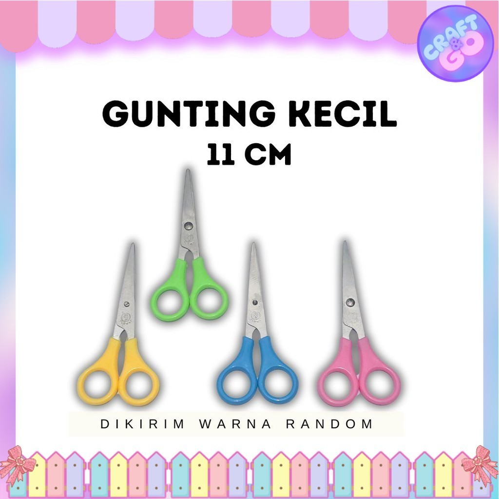 

Gunting Kecil 11 cm Murah FLOWER