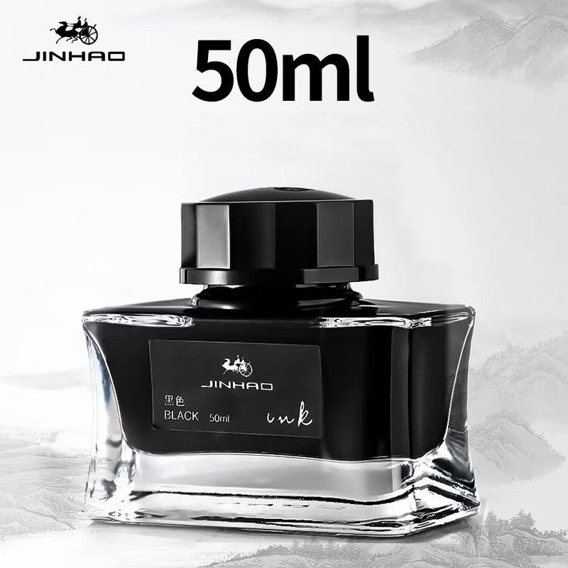 

JINHAO 50ml/30ml Fountain Pen Ink Various Color Glass Bottled Ink Refill Cartridge School Writing Office Ink Supplies Stationery
