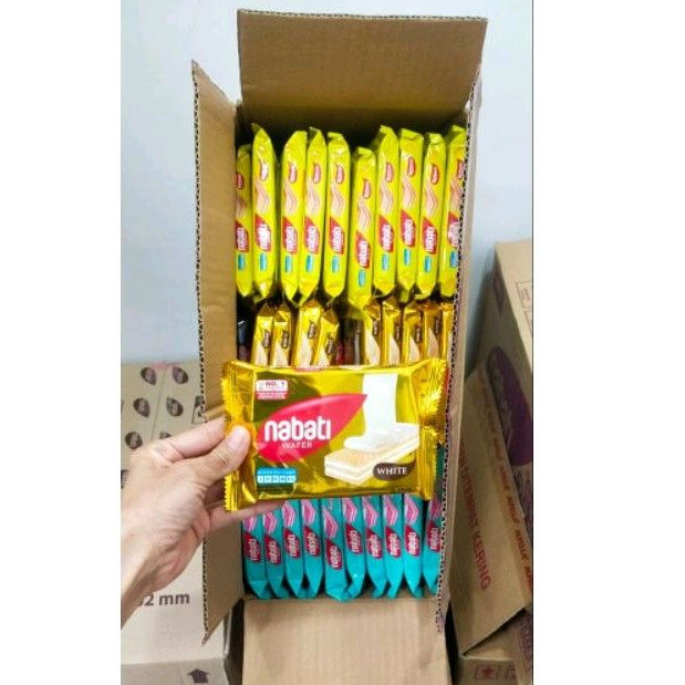 

Nabati Wafer 2000 / Dus (isi 60 pcs) boleh mix