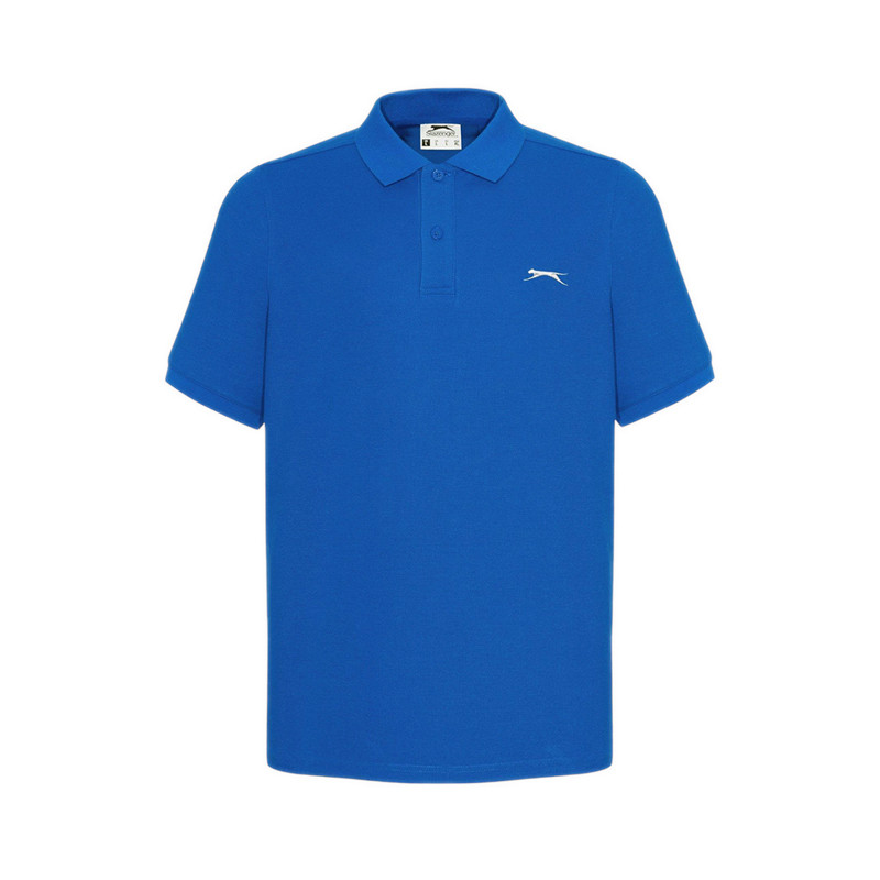 Slazenger Men's Leisure Short Sleeve Polo Shirts - Royal Blue
