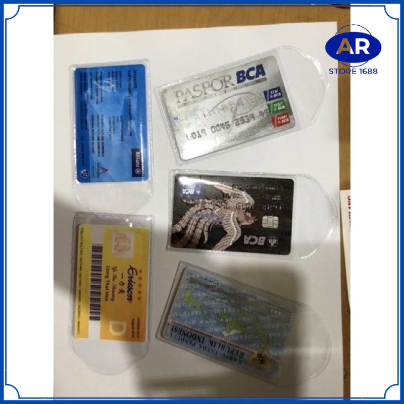 

AR PAKET 10CS DAN 100PCS Sampul Kartu non merek 1000PCS 1KG / Plastik KTP / Kartu KTP / PLASTIK SIM DLL