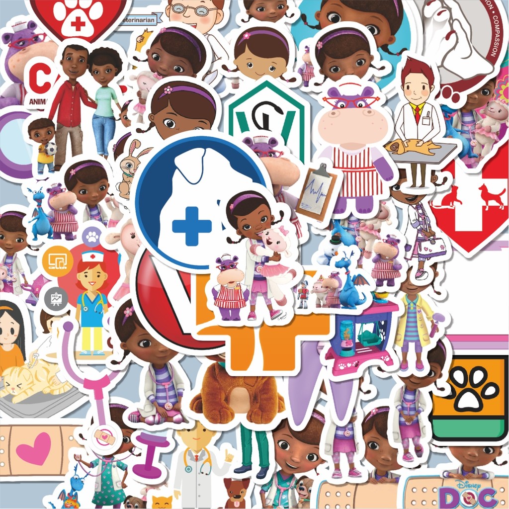 

100PCS Lucu Stiker Veterinary Medicine Series [Kedokteran Hewan] Stiker Aesthetic Stiker Anti Air Stikers Berperekat Waterproof sticker decal buat Motor Helm Buku Journal Koper Casing HP Laptop Botol Minum Hadiah anak