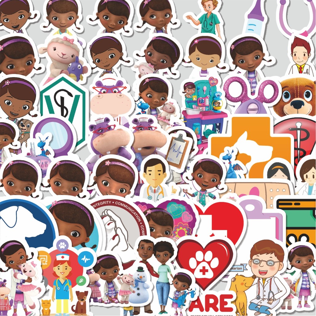 

Stiker Cutting Pack Stiker Veterinary Medicine Series [Kedokteran Hewan] Isi 100Pcs Series Aesthetic Lucu Keren Untuk Koper Bahan Vynil