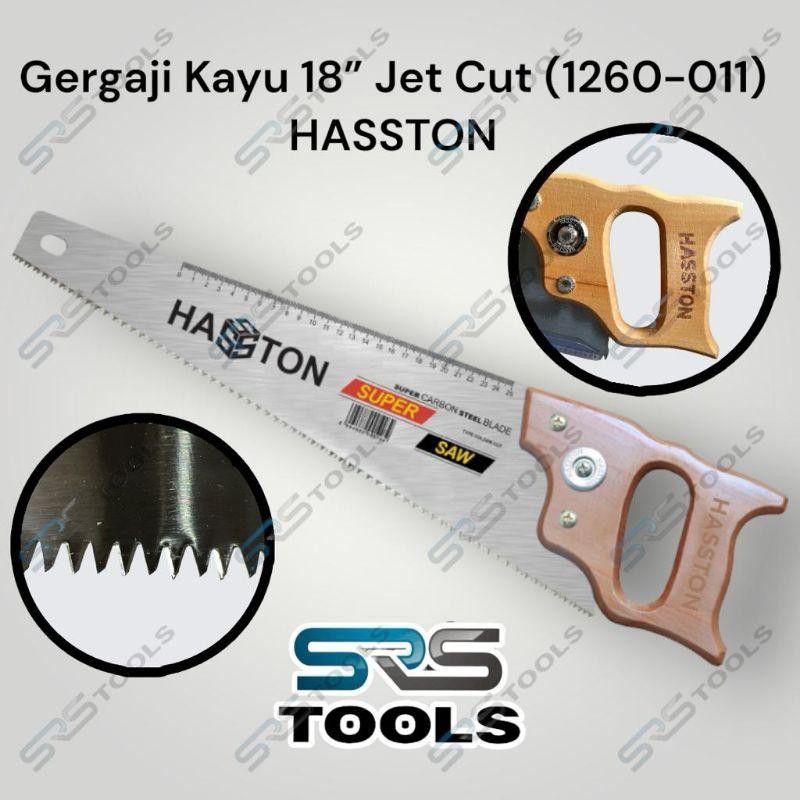 HASSTON Prohex 1260-011 Gergaji Kayu Jet Cut 18 inch Gorok Kayu Potong Carbon 18"