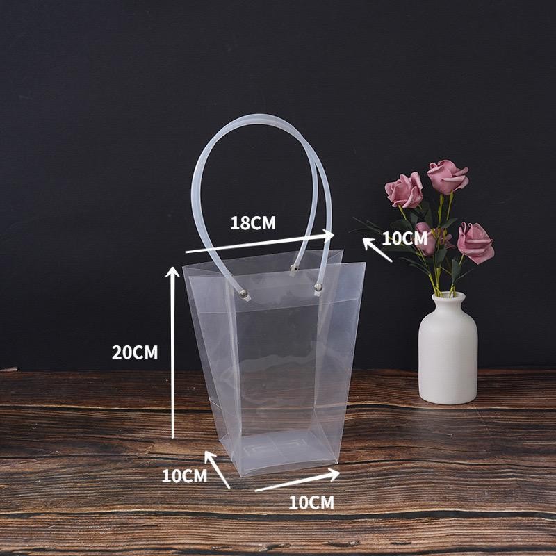 

OPP Bouquet Bag Florist Flower Packaging / Kantong Handbouquet Bunga Transparant Polos