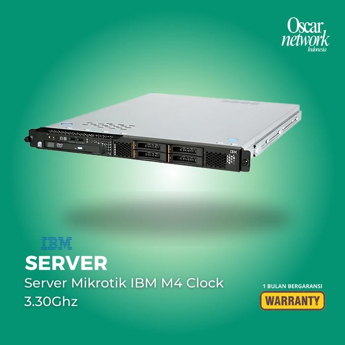 Server Mikrotik IBM M4 Clock 3.30Ghz