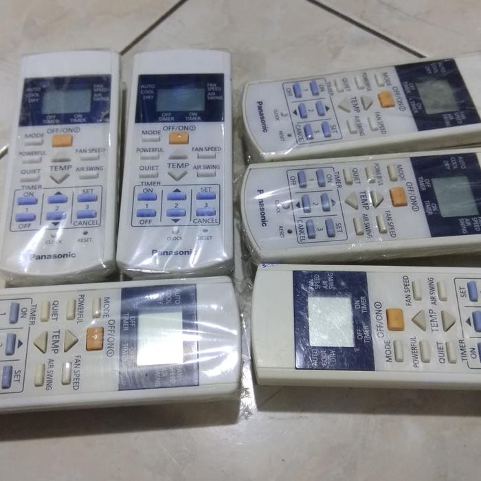 REMOTE REMOT AC PANASONIC A75C2648 A75C3269 POWERFUL TITIK 2 ORIGINAL - Lokal
