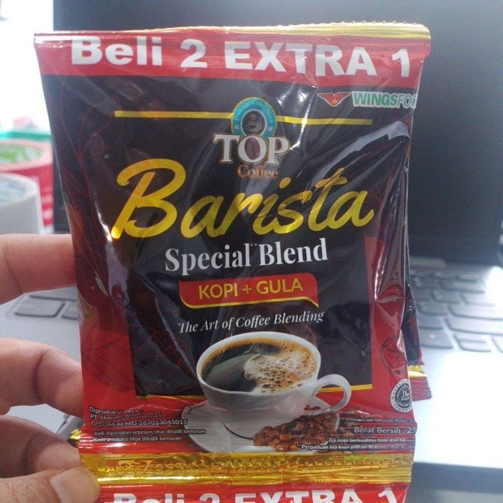 

Top kopi barista special blend 15 sachet(45 pcs)